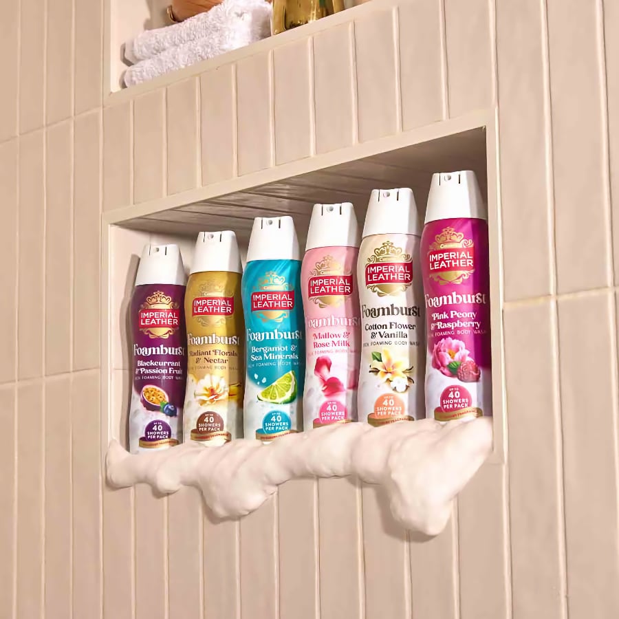 Imperial Leather Bergamot & Sea Minerals Foamburst Gel to Foam Body Wash