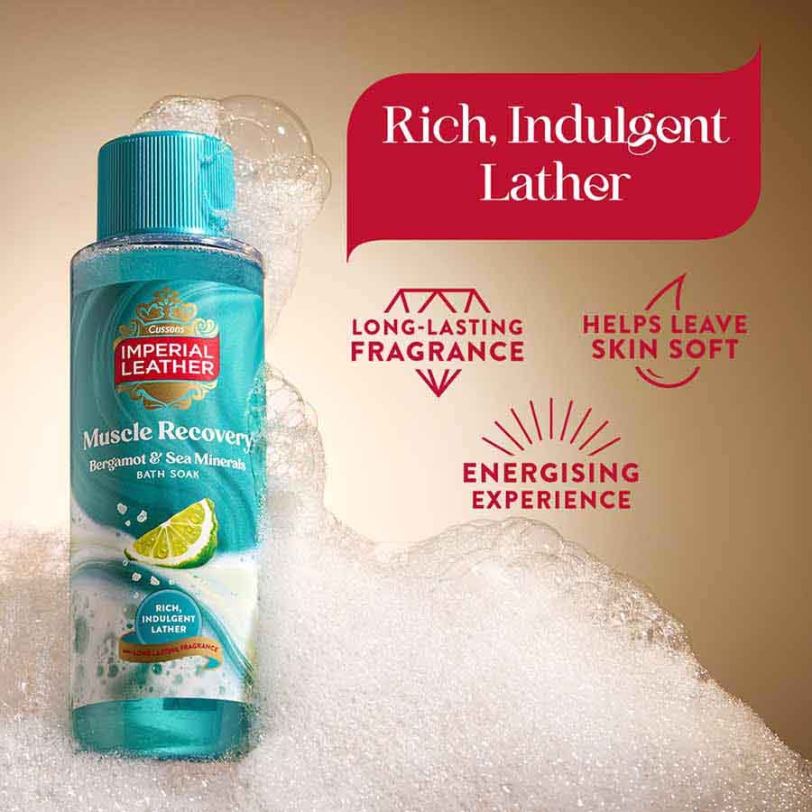Imperial Leather Muscle Recovery Bergamot & Sea Minerals Bath Soak