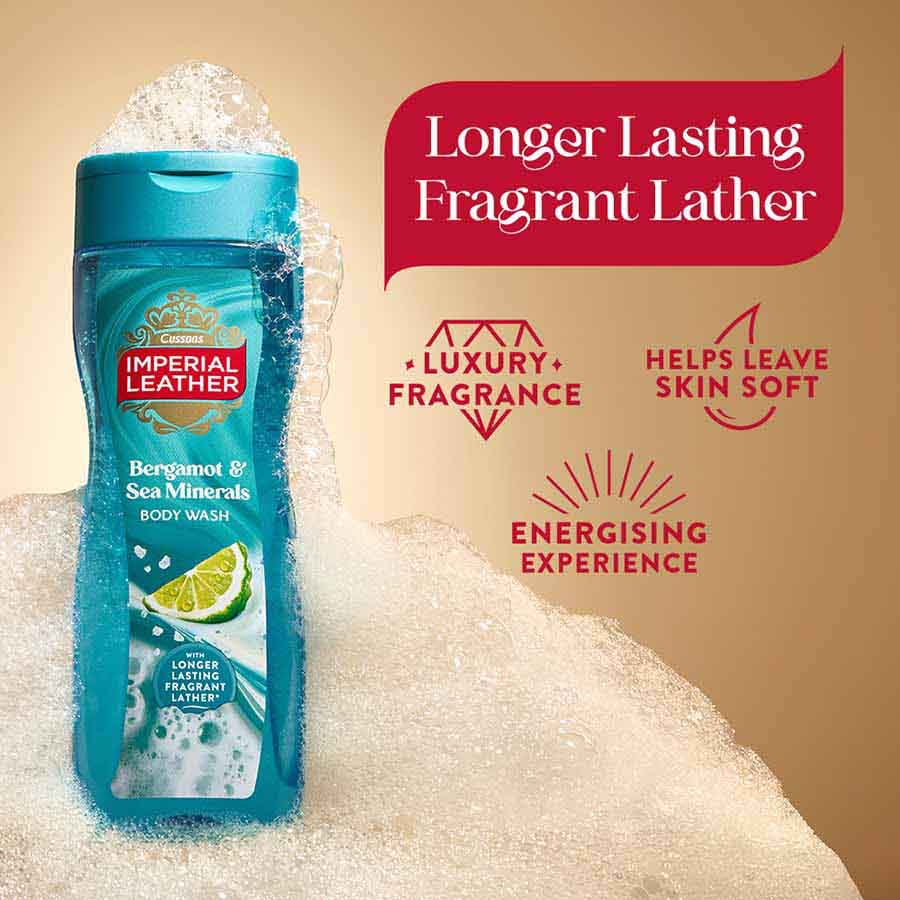 Imperial Leather Bergamot & Sea Minerals Body Wash