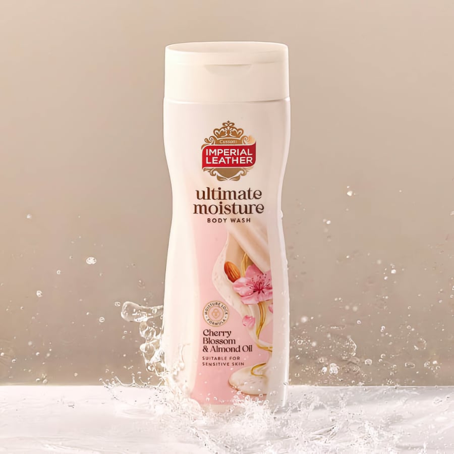 Imperial Leather Ultimate Moisture Cherry Blossom & Almond Oil Body Wash