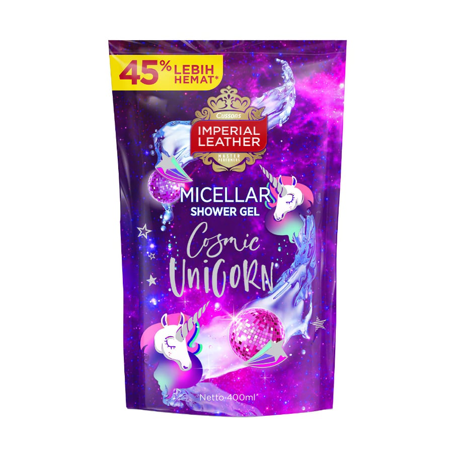 Imperial Leather Cosmic Unicorn Micellar Shower Gel 400ml
