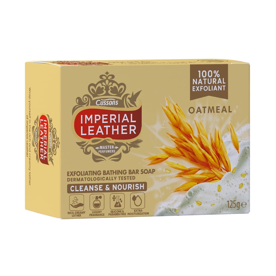 Imperial Leather Soap Exfoliating Oatmeal